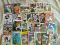 Baseball cards Royalty Free Stock Photo