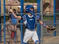 Baseball Catcher Royalty Free Stock Photo