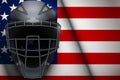 Baseball Catcher Mask Helmet Royalty Free Stock Photo