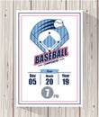 Baseball championship card