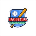 Baseball Championship Vector design Logos illustrations sports