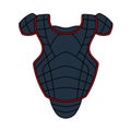 Baseball Chest Protector Icon