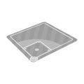 Baseball court. Baseball single icon in monochrome style vector symbol stock illustration web.