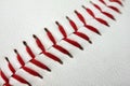 Baseball detail Royalty Free Stock Photo