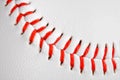 Baseball detail Royalty Free Stock Photo