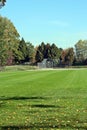 Baseball Diamond in the Fall