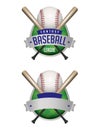 Baseball Emblems Illustration