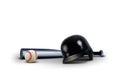 Baseball Equipment over White Royalty Free Stock Photo