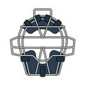 Baseball Face Protector Icon