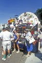 Baseball Fans Buying Souvenirs, Fenway Park, Boston, Massachusetts Royalty Free Stock Photo