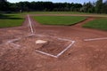 Baseball Field Royalty Free Stock Photo