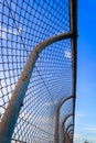 Baseball field fence Royalty Free Stock Photo