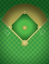 Baseball Field Illustration