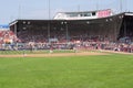 Baseball field at Nat Bailey Stadium Royalty Free Stock Photo