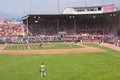 Baseball field at Nat Bailey Stadium Royalty Free Stock Photo