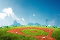 Baseball field Olympic games