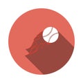 Baseball Fire Ball Icon