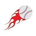 Baseball Fire Ball Icon