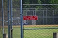 Baseball Foul Ball Warning Sign