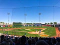 Baseball Game. Preseason Mariners Royalty Free Stock Photo