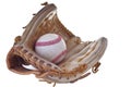 Baseball glove Royalty Free Stock Photo