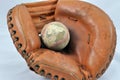 Baseball glove Royalty Free Stock Photo