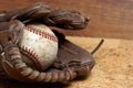 Baseball and Glove Royalty Free Stock Photo