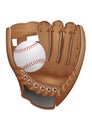Baseball Glove Royalty Free Stock Photo