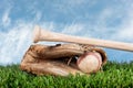 Baseball glove Royalty Free Stock Photo