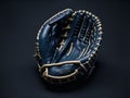 A baseball glove with a ball ai generated Royalty Free Stock Photo