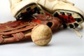 Baseball Glove and Ball Royalty Free Stock Photo
