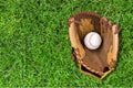 Baseball Glove Royalty Free Stock Photo