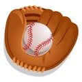 Baseball Gloves with Ball