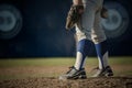 Baseball Pitcher On Pitching Mound