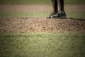 Baseball Pitcher On Pitching Mound