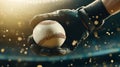 baseball illustration, AI generated Royalty Free Stock Photo