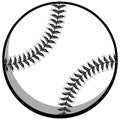 Baseball Illustration Royalty Free Stock Photo