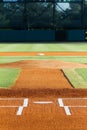 Baseball infield Joe Riley Stadium Royalty Free Stock Photo