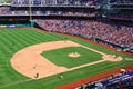 Baseball Infield - Nationals Park Royalty Free Stock Photo