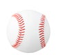 Baseball isolated on white Royalty Free Stock Photo