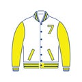 Baseball jacket icon