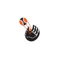 Baseball mitts icon. Vector illustration decorative design