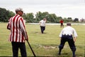 1864 Baseball pitcher throws to home plate