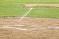 Baseball Pitching mound Royalty Free Stock Photo