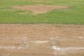 Baseball Pitching mound Royalty Free Stock Photo
