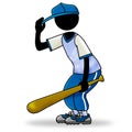 Baseball player Royalty Free Stock Photo