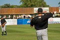 Baseball Players Royalty Free Stock Photo