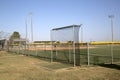 A baseball practice field exterior Royalty Free Stock Photo