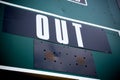 Baseball Scoreboard Outs