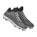 Baseball Sneakers. Baseball single icon in monochrome style vector symbol stock illustration web.